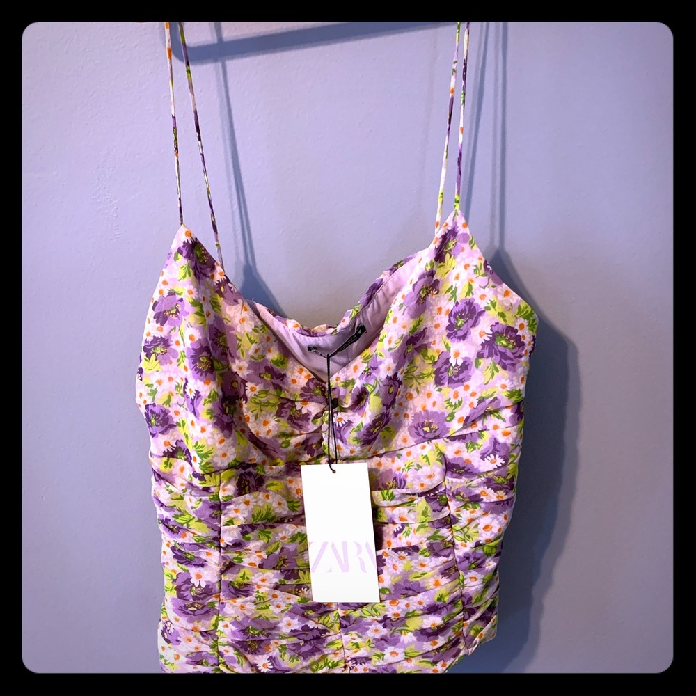 Zara floral top